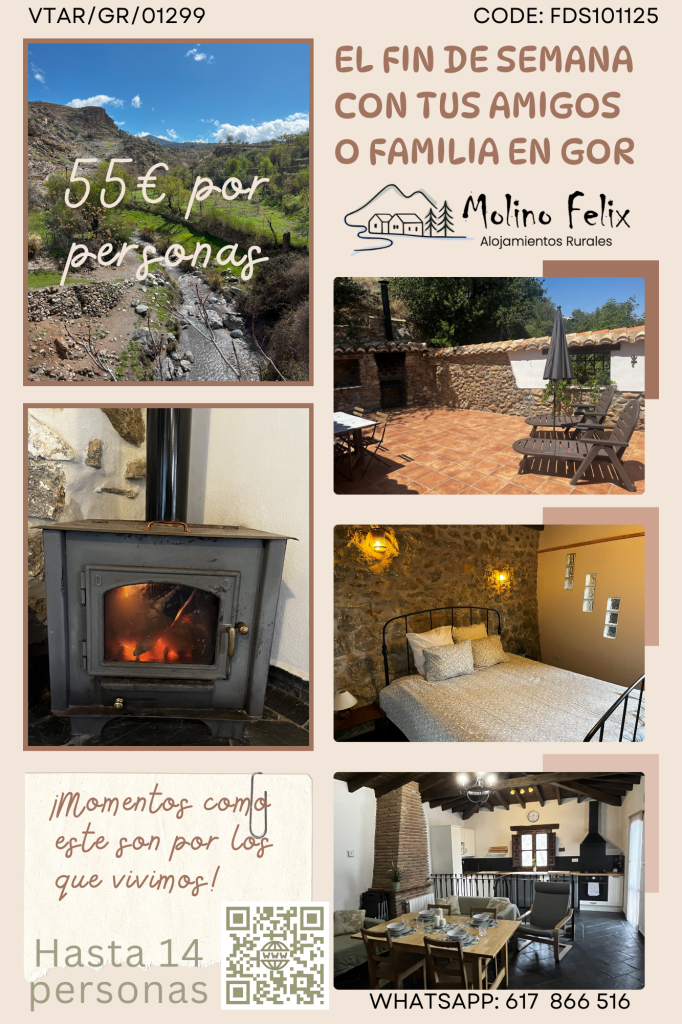 Whole Complex Weekend Offer con tus amigos o familia en Gor
