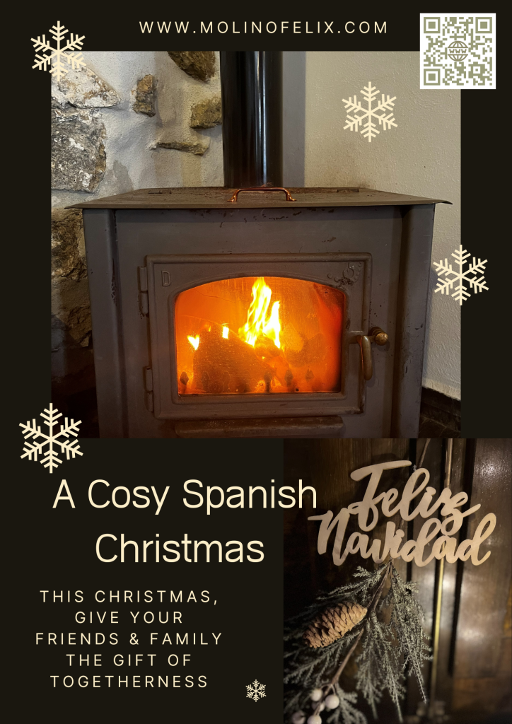 Christmas, friends and family gift togetherness cosy